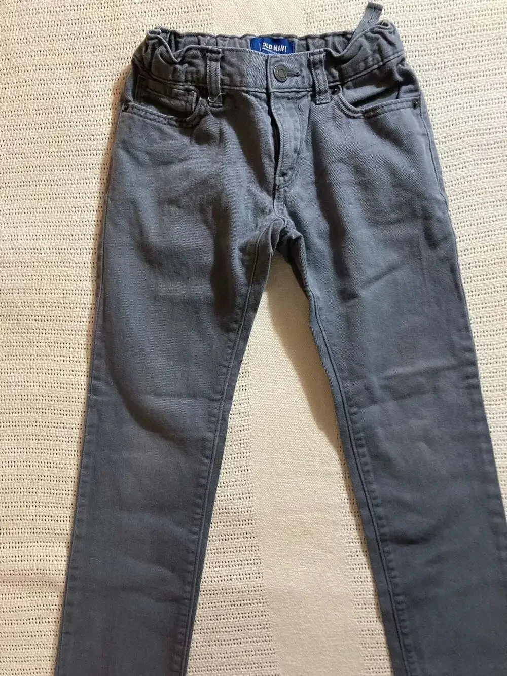 Old Navy Boys Skinny Regular 8 Standard Gray Jeans